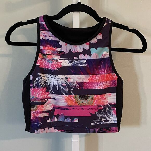 Betsey Johnson Performance Multicolor Sports Bra - Picture 1 of 4